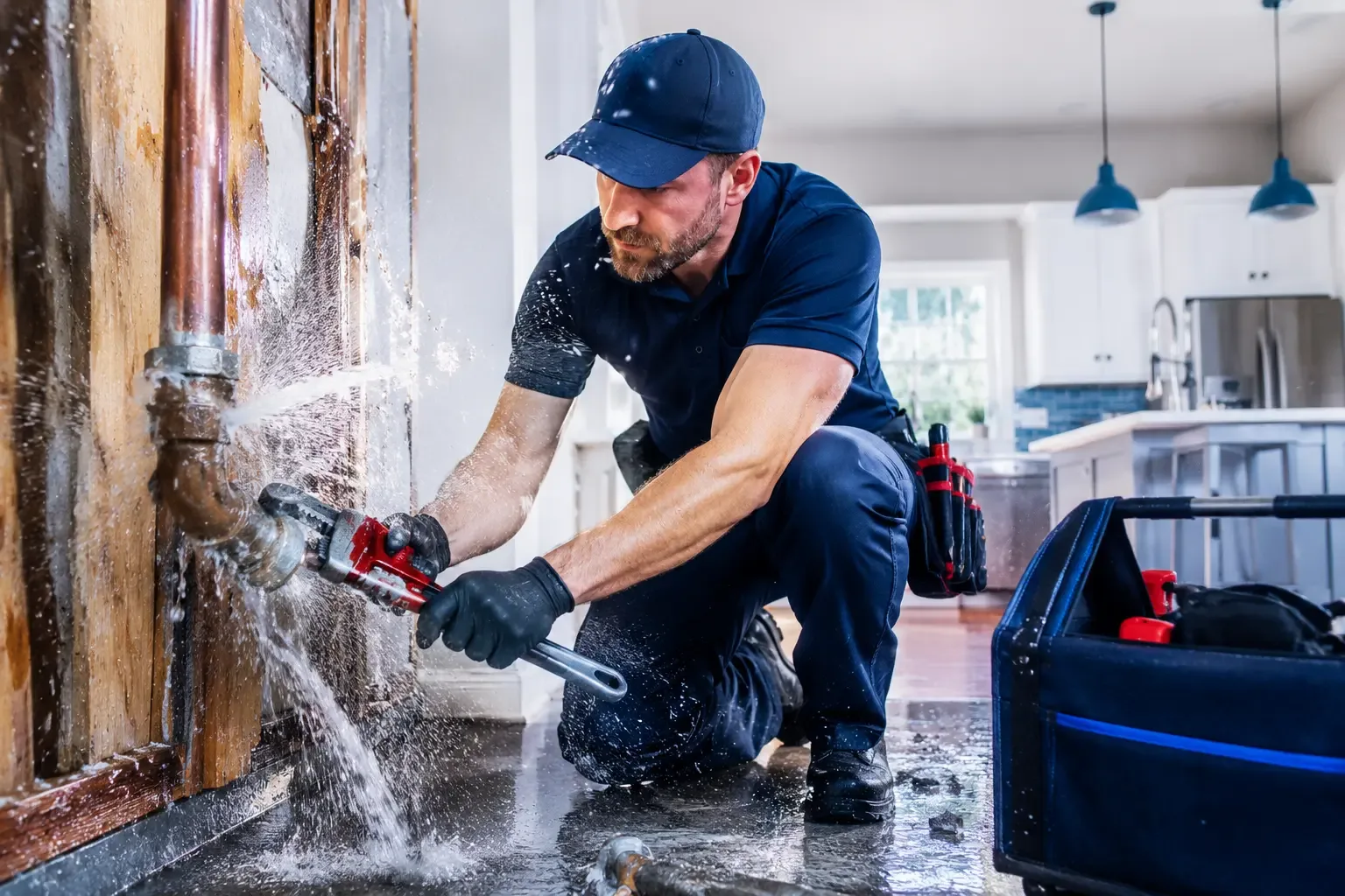 Local emergency pipe repair professionals in New Middletown, IN